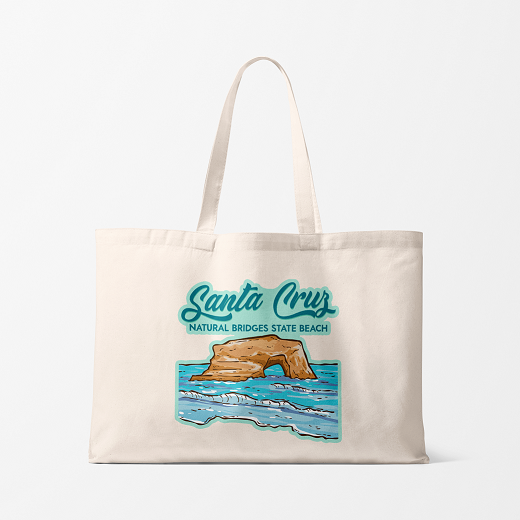 Santa Cruz Natural Bridges State Beach Tote Bag