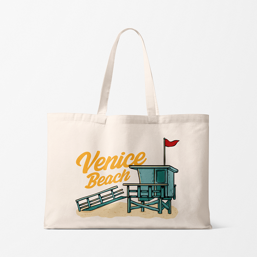 Venice Beach Tote Bag