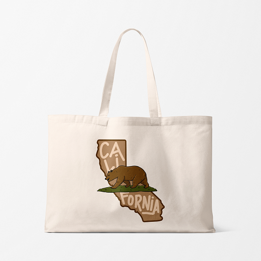 California Bear Tote Bag