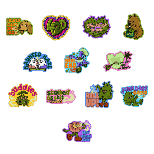 Canna Sticker Sheet
