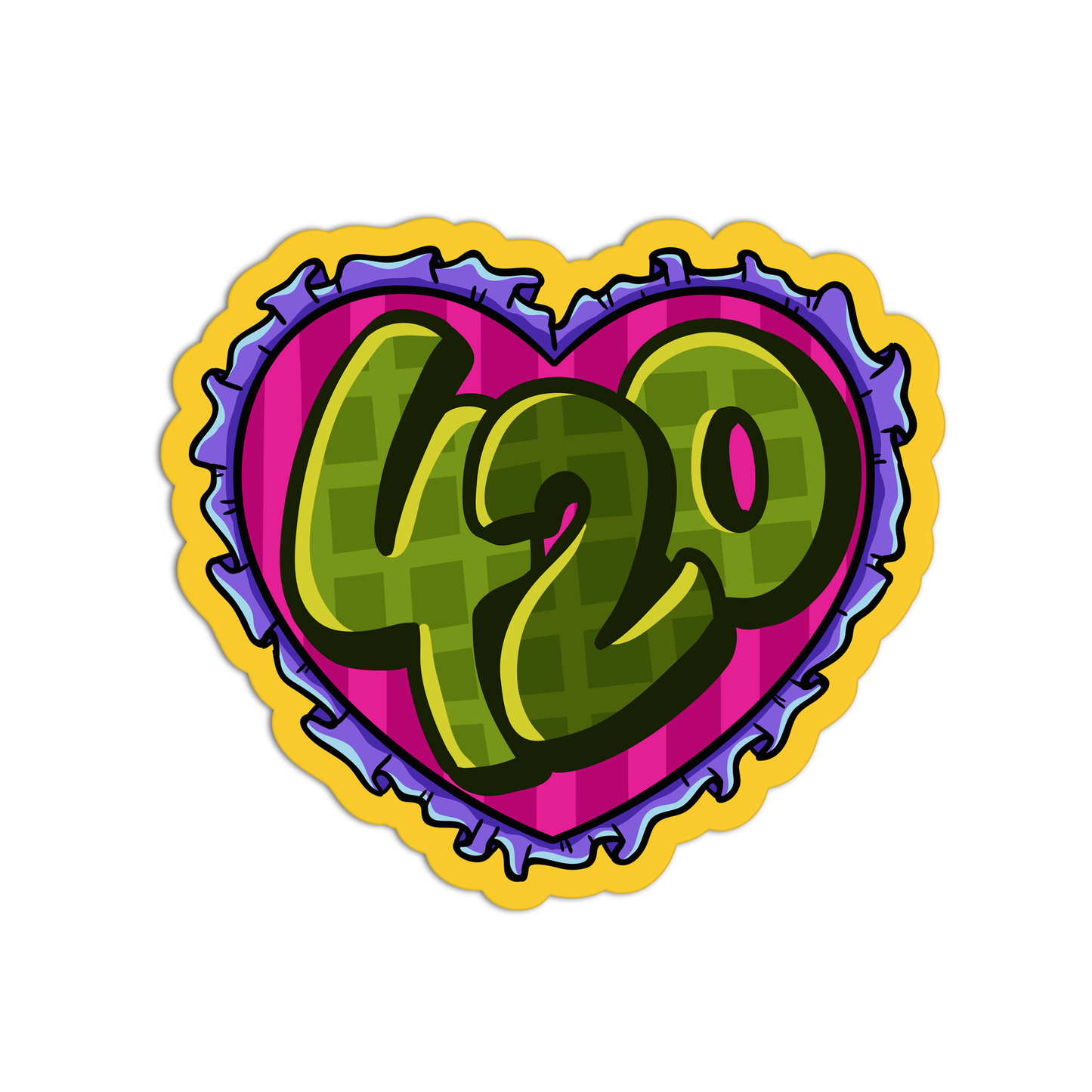 420 Canna Sticker