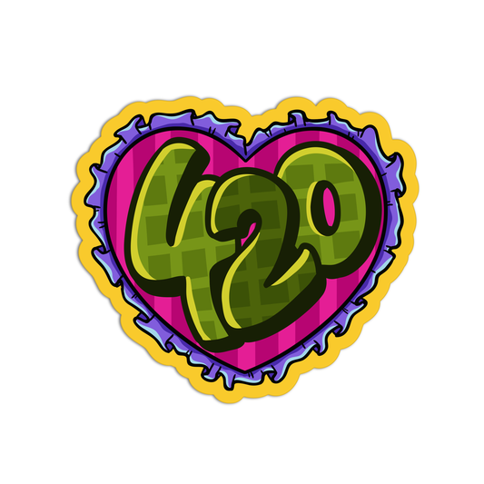 420 Canna Sticker