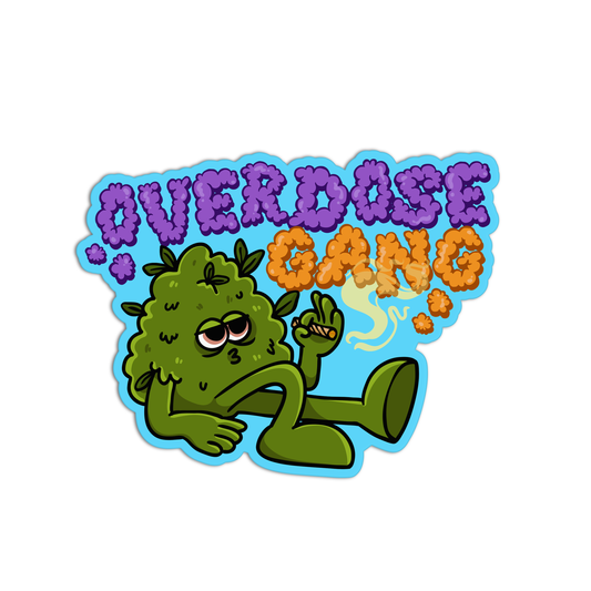 Overdose Gang Canna Sticker