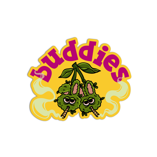 Buddies Canna Sticker