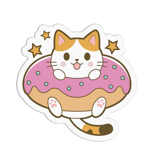 Donut Darling Cat Series Stickers