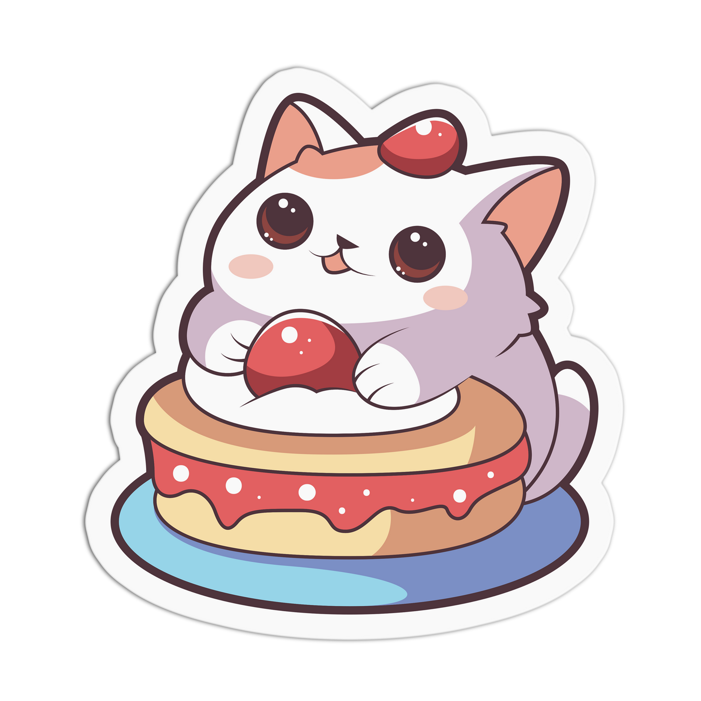 Strawberry Shortcake Sweetie Cat Series Stickers
