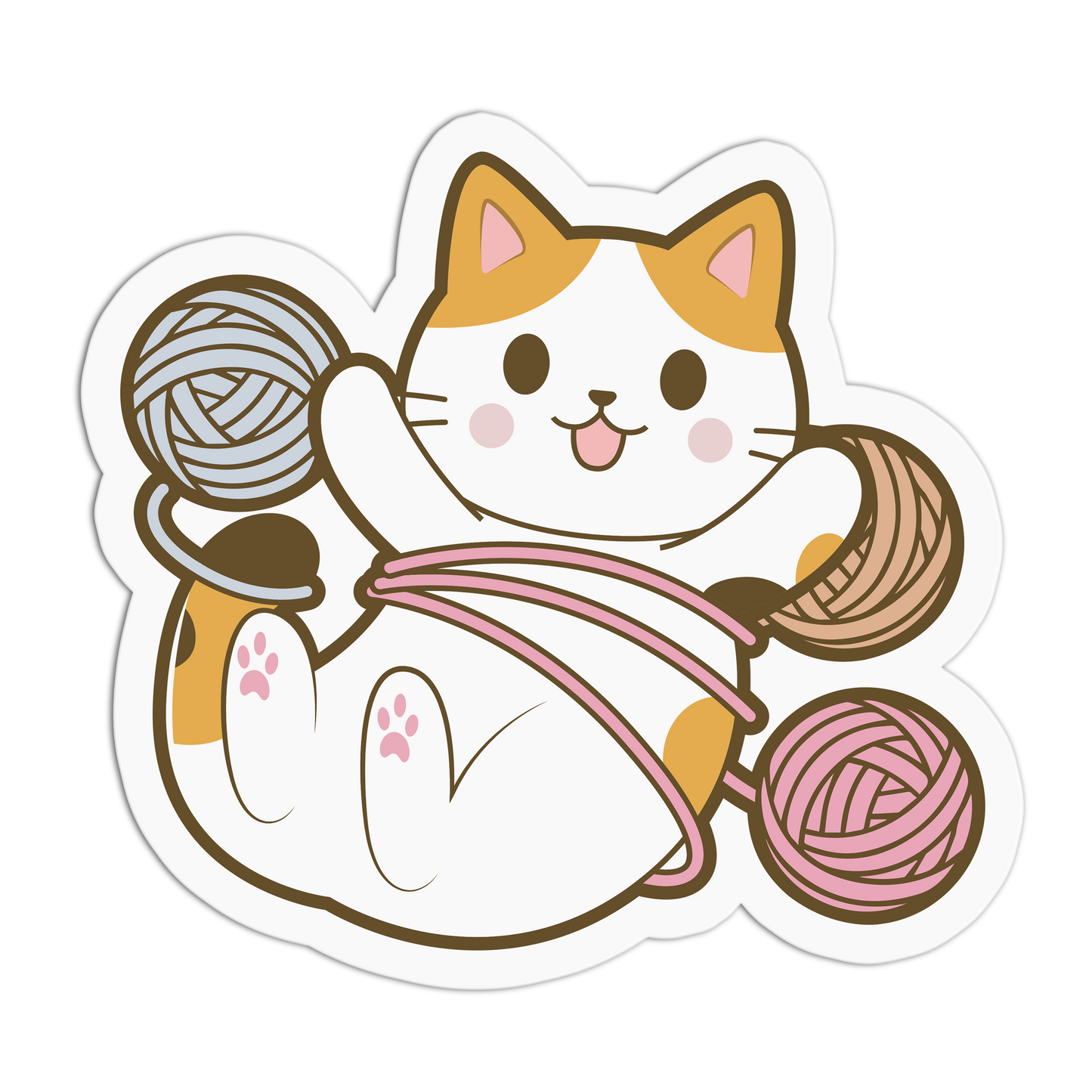 Yarn Overload Cat Series Stickers