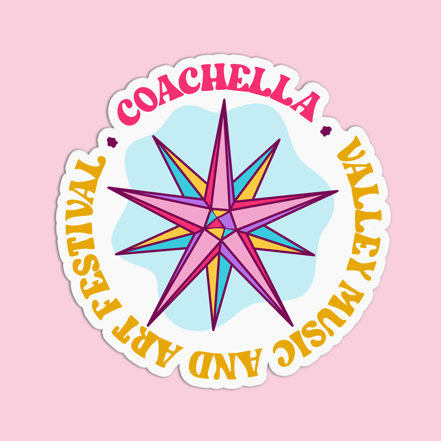 Coachella Valley Music and Arts Festival Sticker