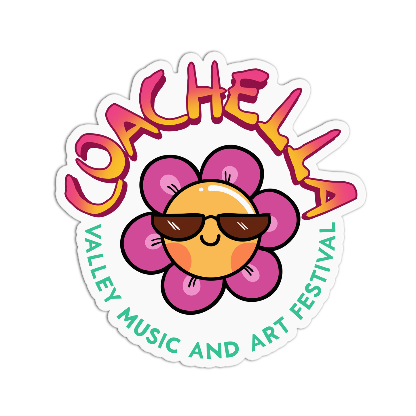 Coachella Valley Music and Arts Festival Sticker