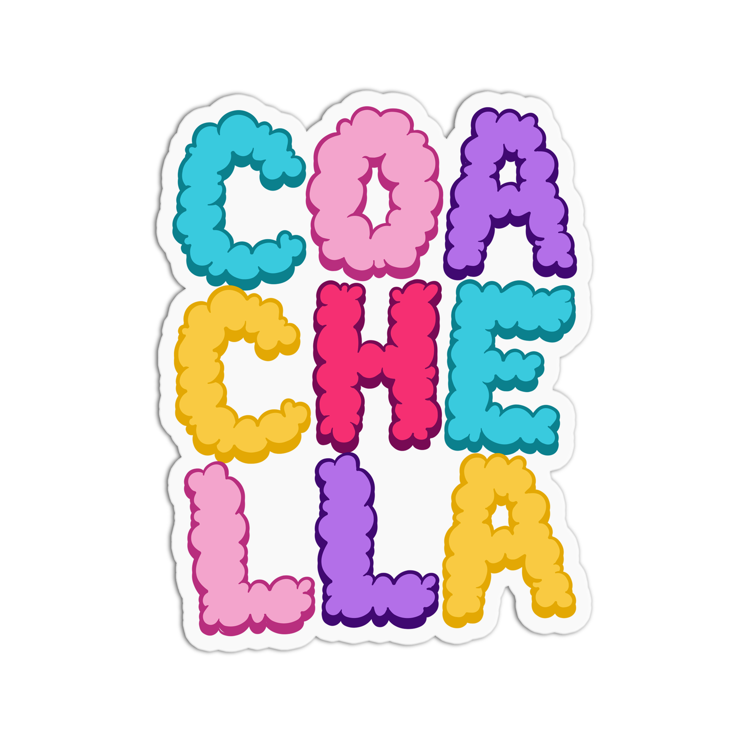 Coachella Music and Arts Festival Sticker