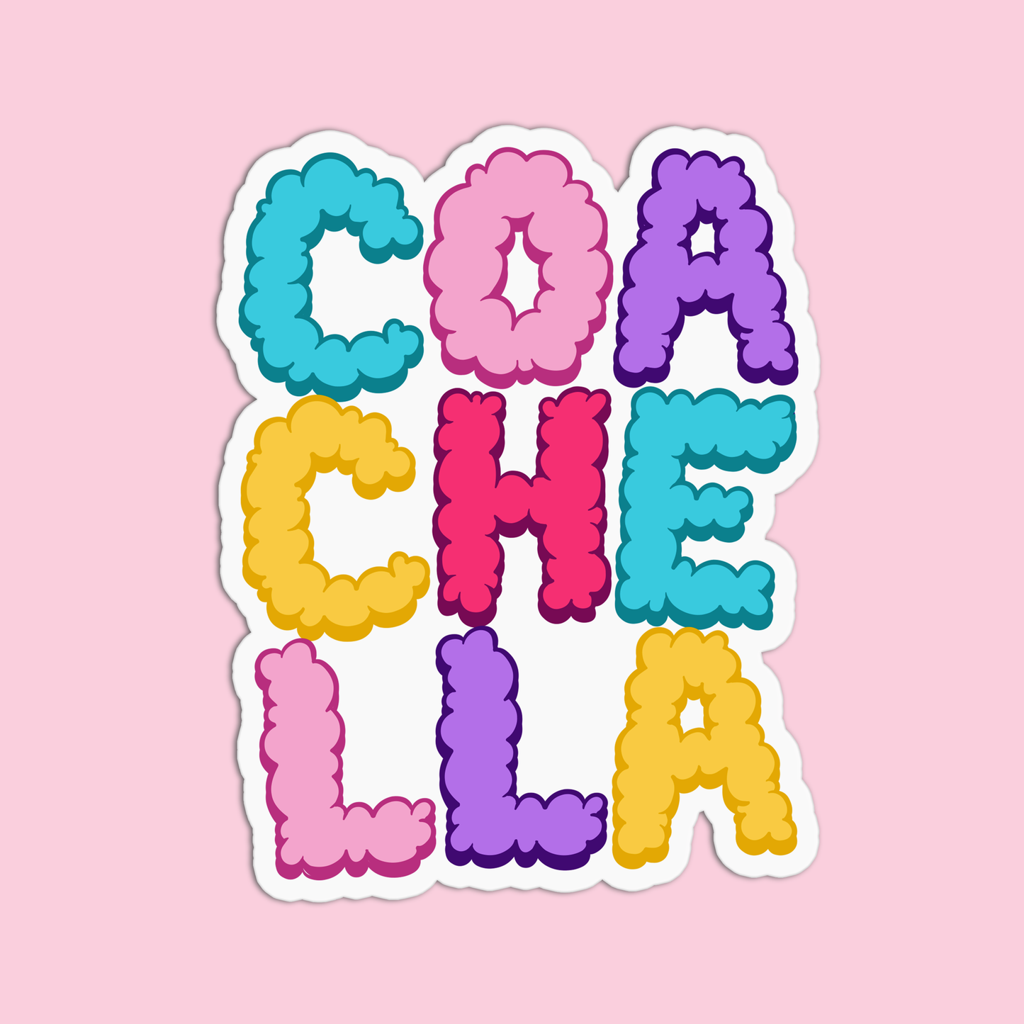 Coachella Music and Arts Festival Sticker