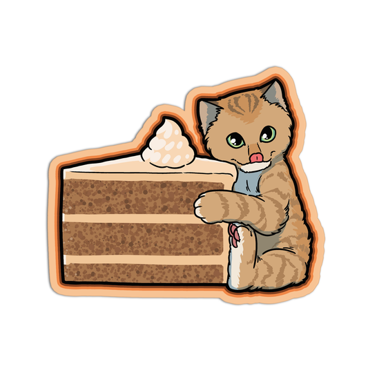 Mocat Coffee Sticker