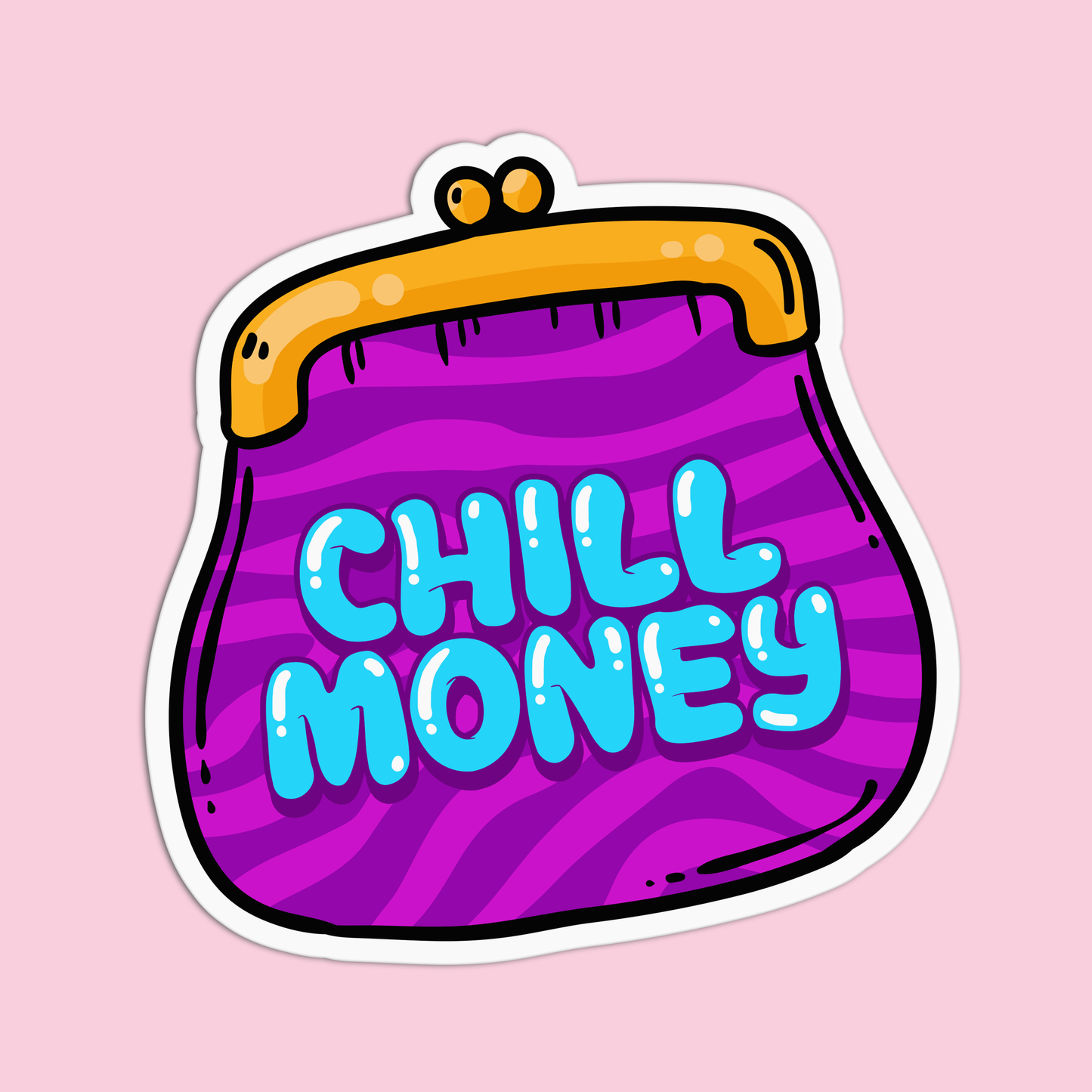 Chill Money Canna Sticker