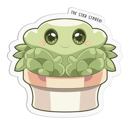Ceramic Cactus Cute Plants Stickers