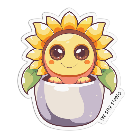 Sunny Day Sprout Cute Plants Stickers