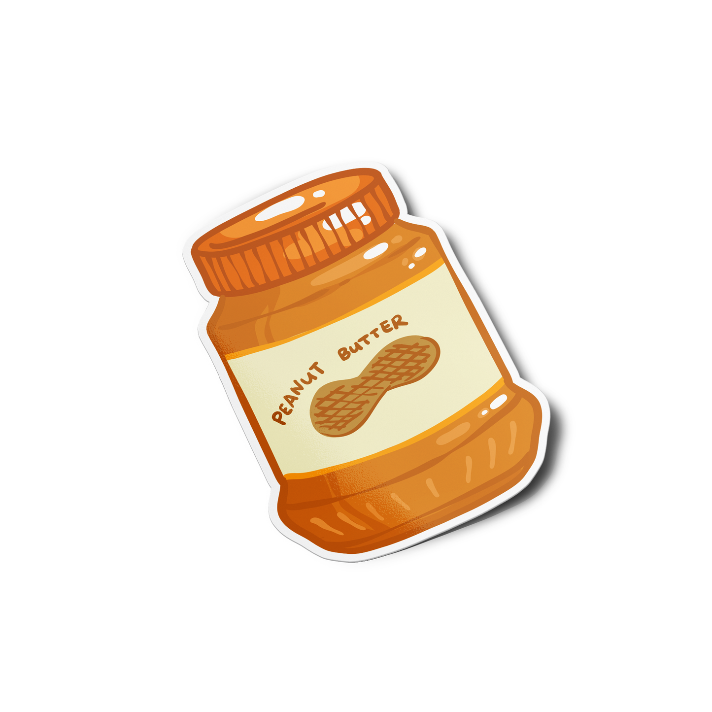 Peanut Butter Asian Food Sticker