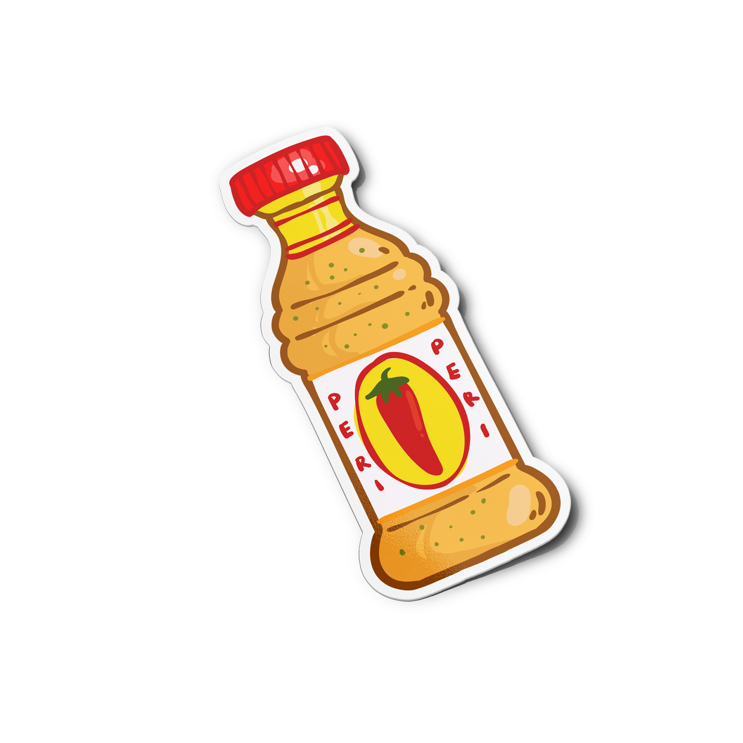 Peri-peri Sauce Asian Condiments Sticker