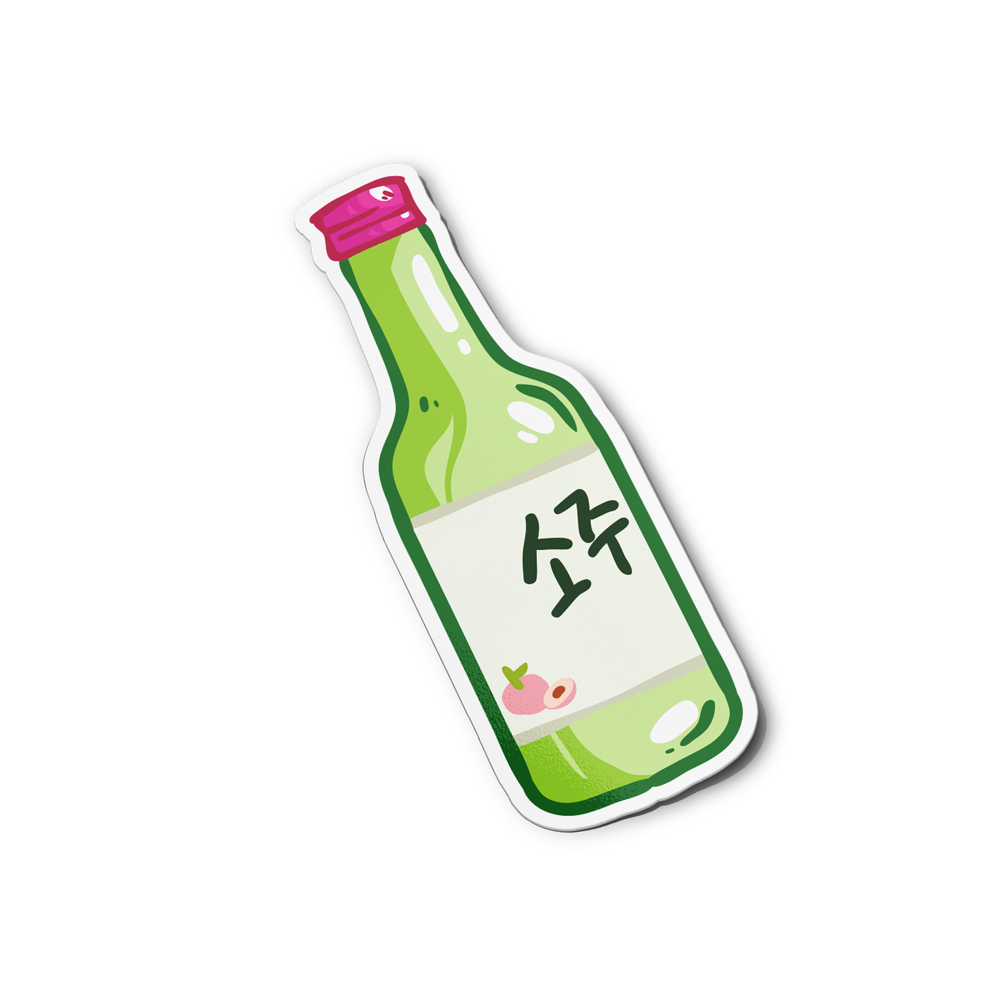 Soju Asian Drink Sticker