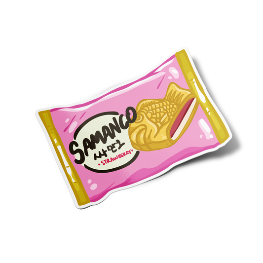 Samanco Ice Cream Asian Food Sticker