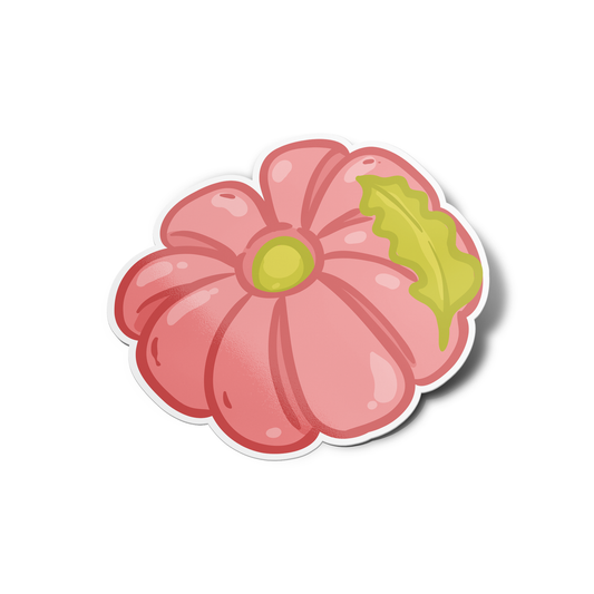 Flower Jelly Asian Food Sticker