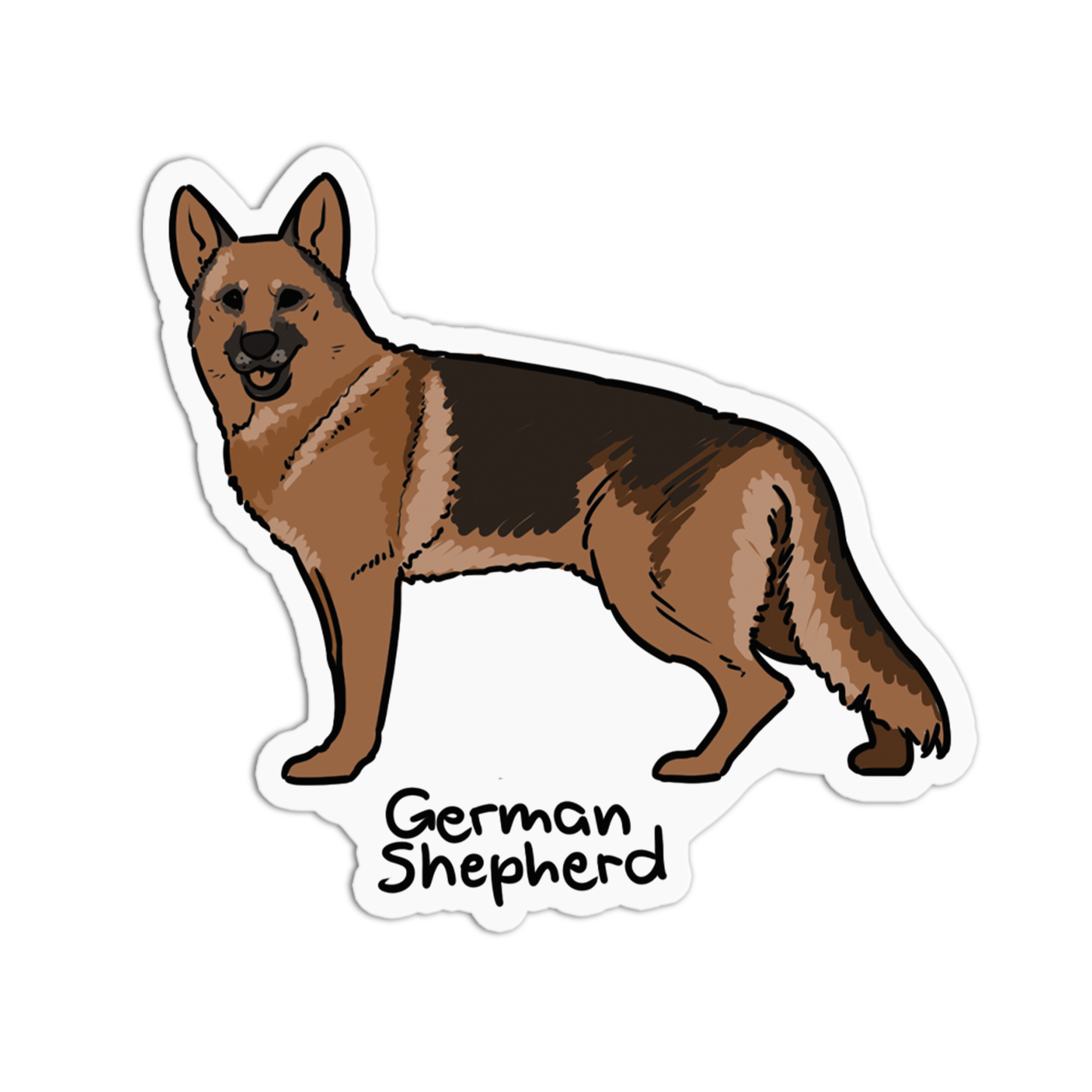 German Shepherd Dogs Sticker