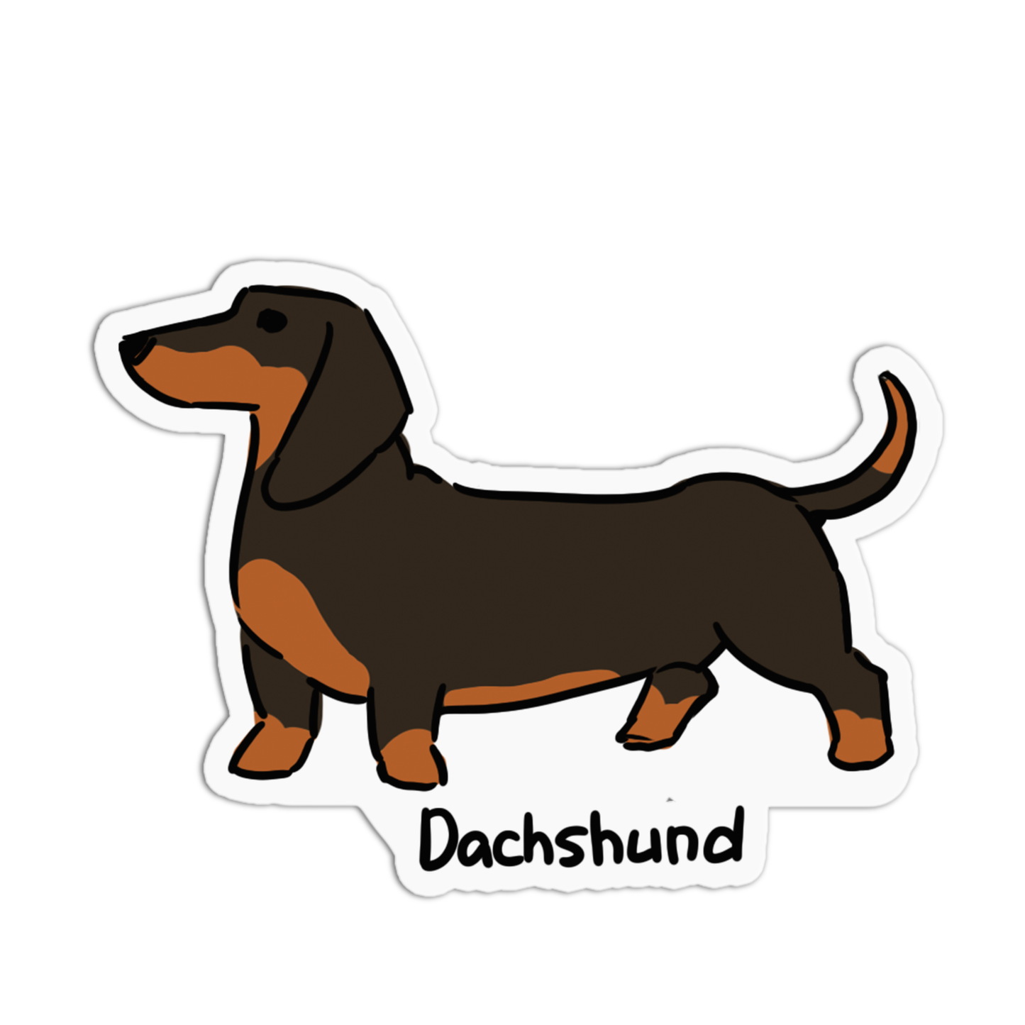Dachshund Dogs Sticker