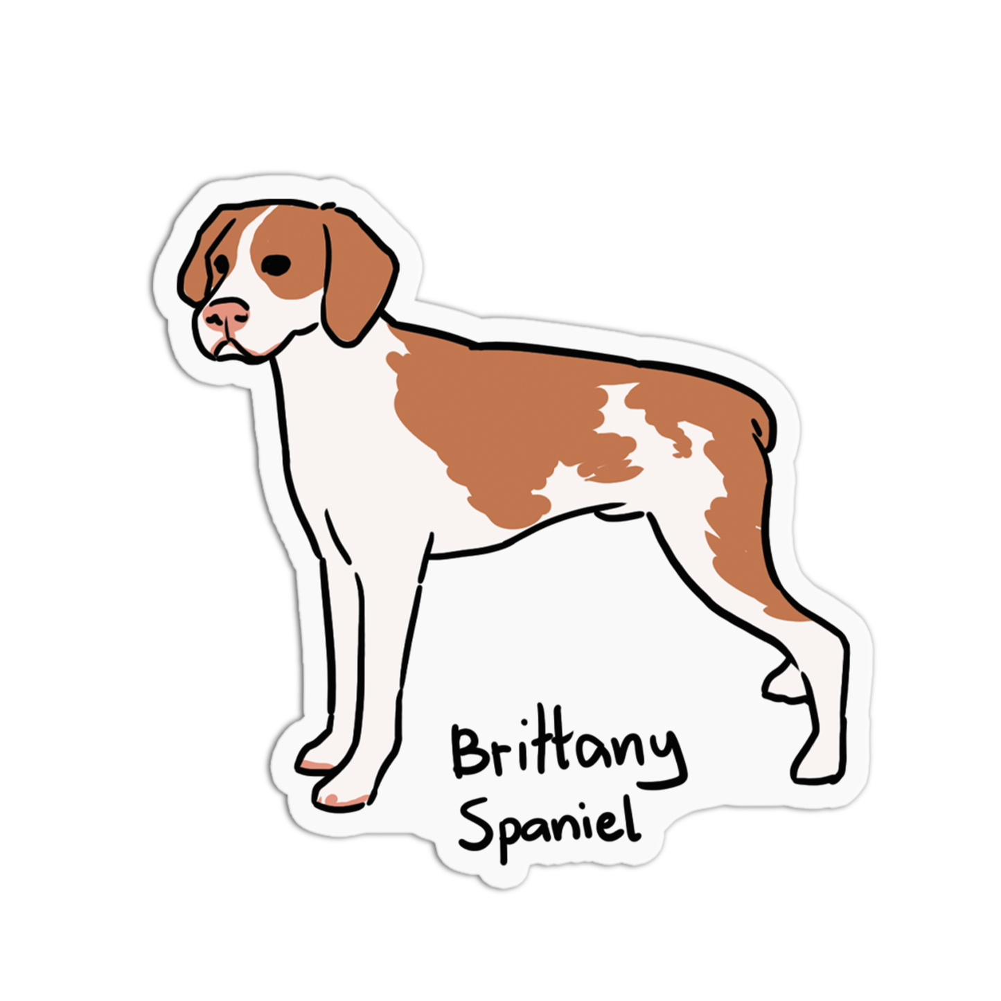Birthday Spaniel Dogs Sticker