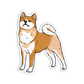 Shiba Inu Dog Sticker