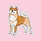 Shiba Inu Dog Sticker