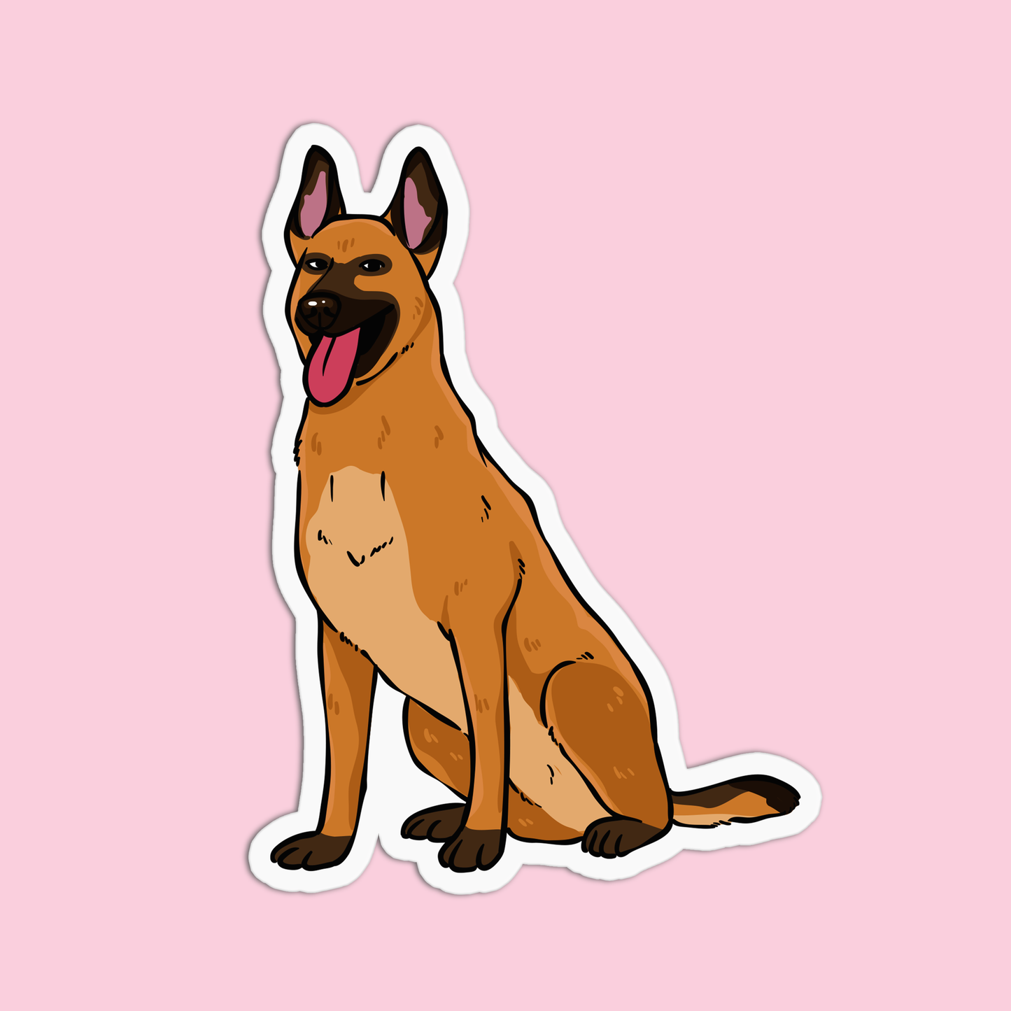 Malinois Dog Sticker