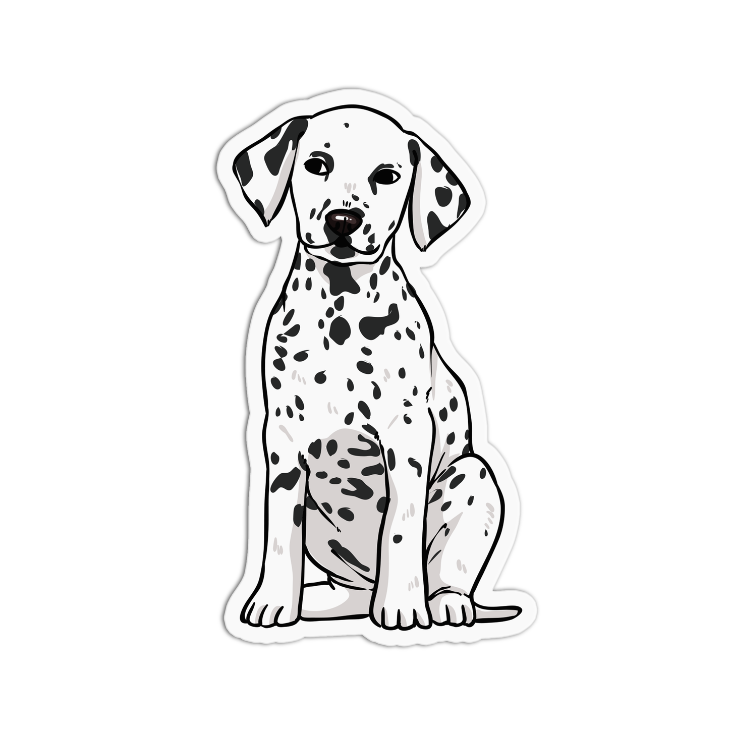 Dalmatian Dog Sticker