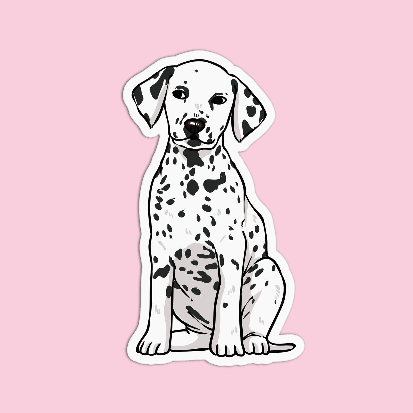 Dalmatian Dog Sticker