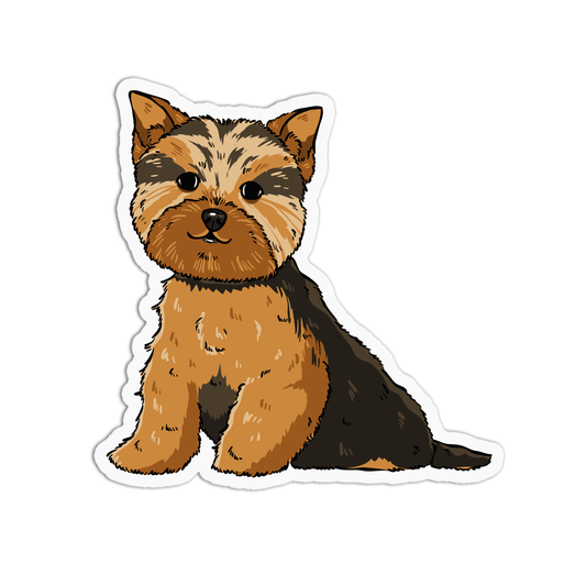 Yorkshire Terrier Dog Sticker