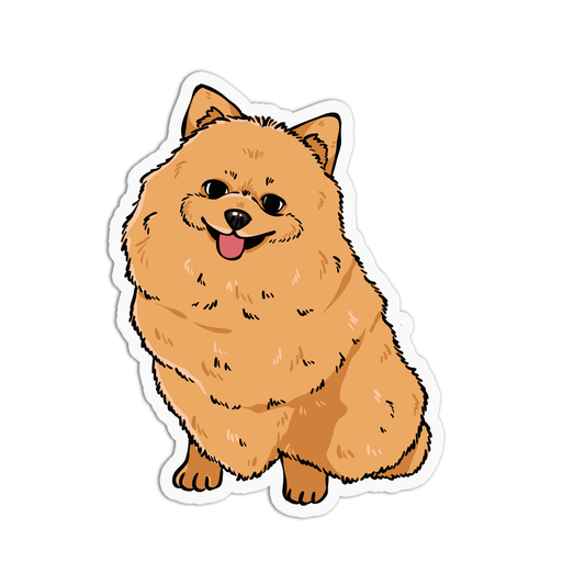 Pomeranian Dog Sticker