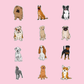 Dog 2 Sticker Pack