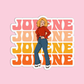 Jolene Dolly Parton Stickers