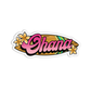 Ohana Hawaiian Stickers