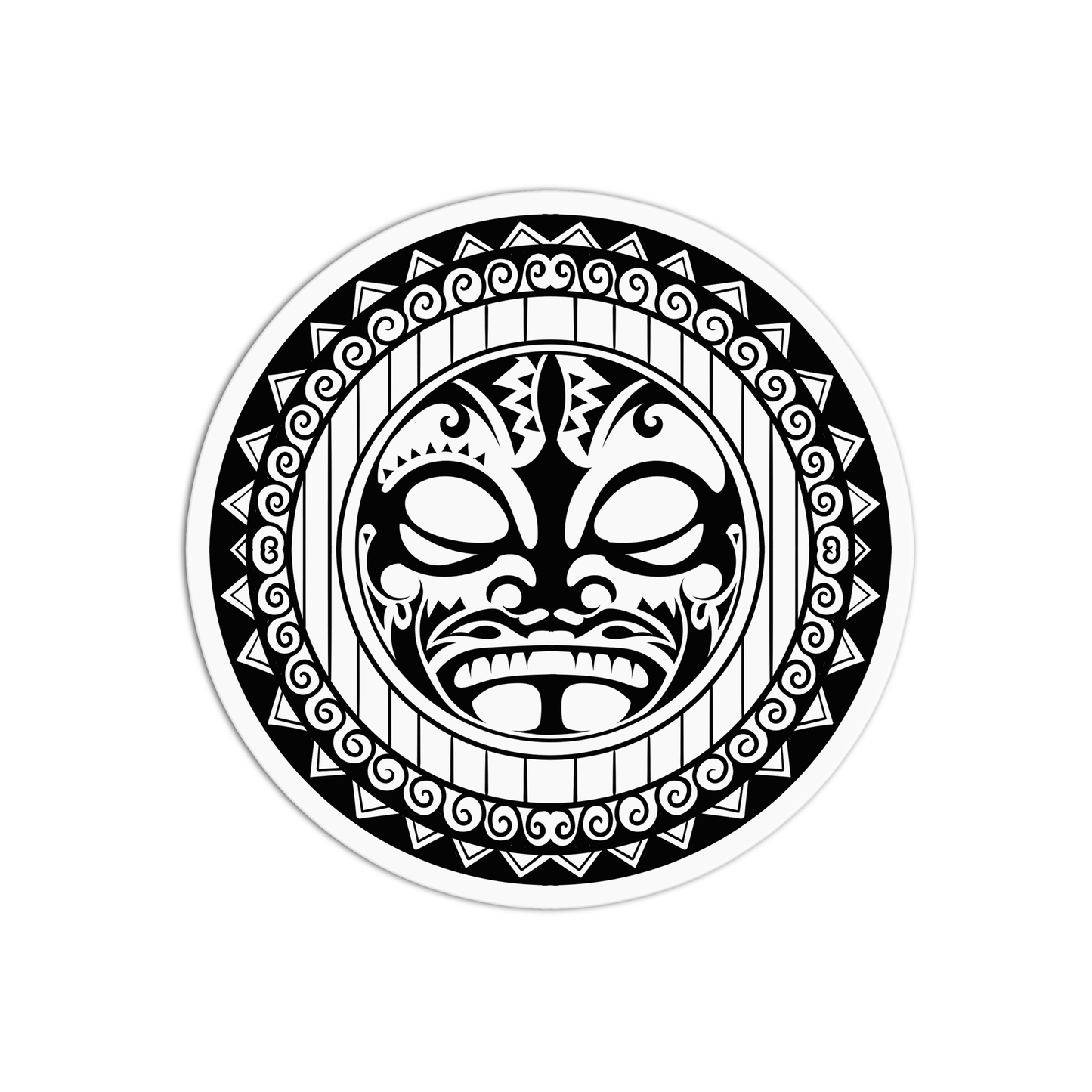 Hawaiian Tribal Sticker