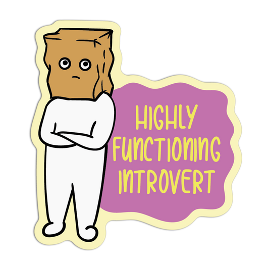 Masked & Managing Introvert Stickers