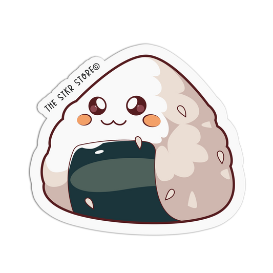 Kawaii Onigiri Japanese Food Stickers