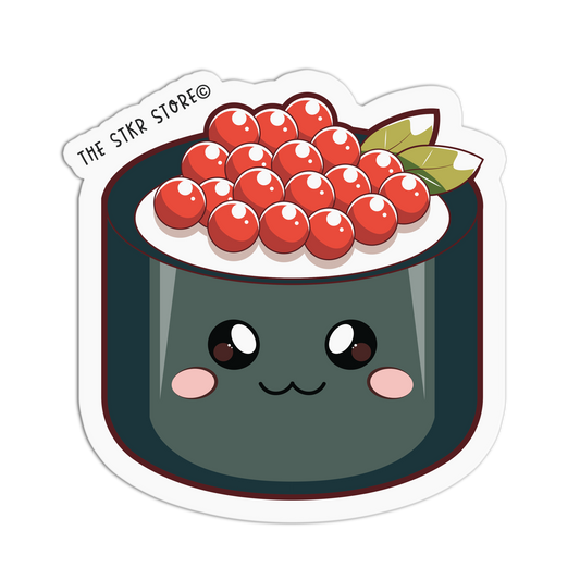 Salmon Roe Roll Japanese Food Stickers