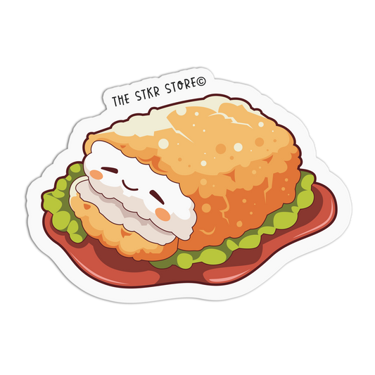 Crunchy Tonkatsu Japanese Food Stickers