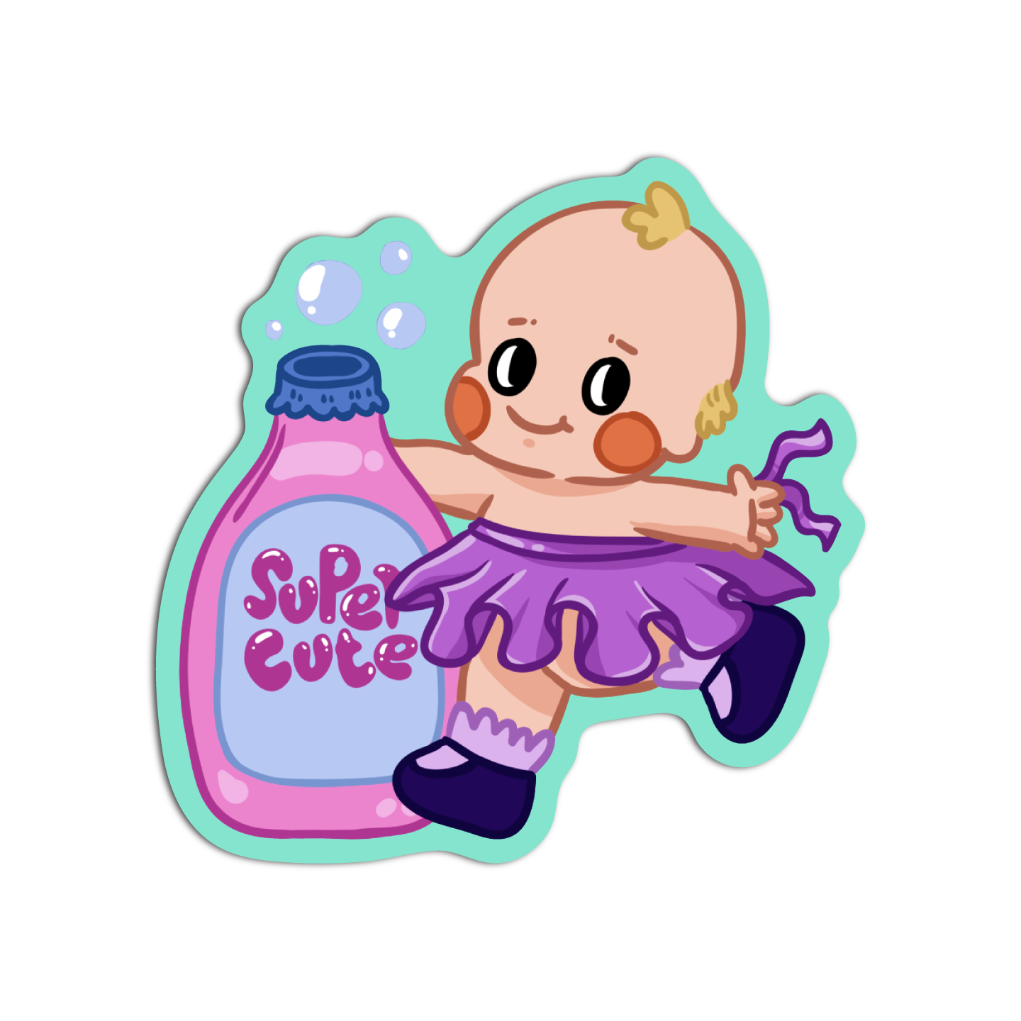 Super cute Cute Sticker