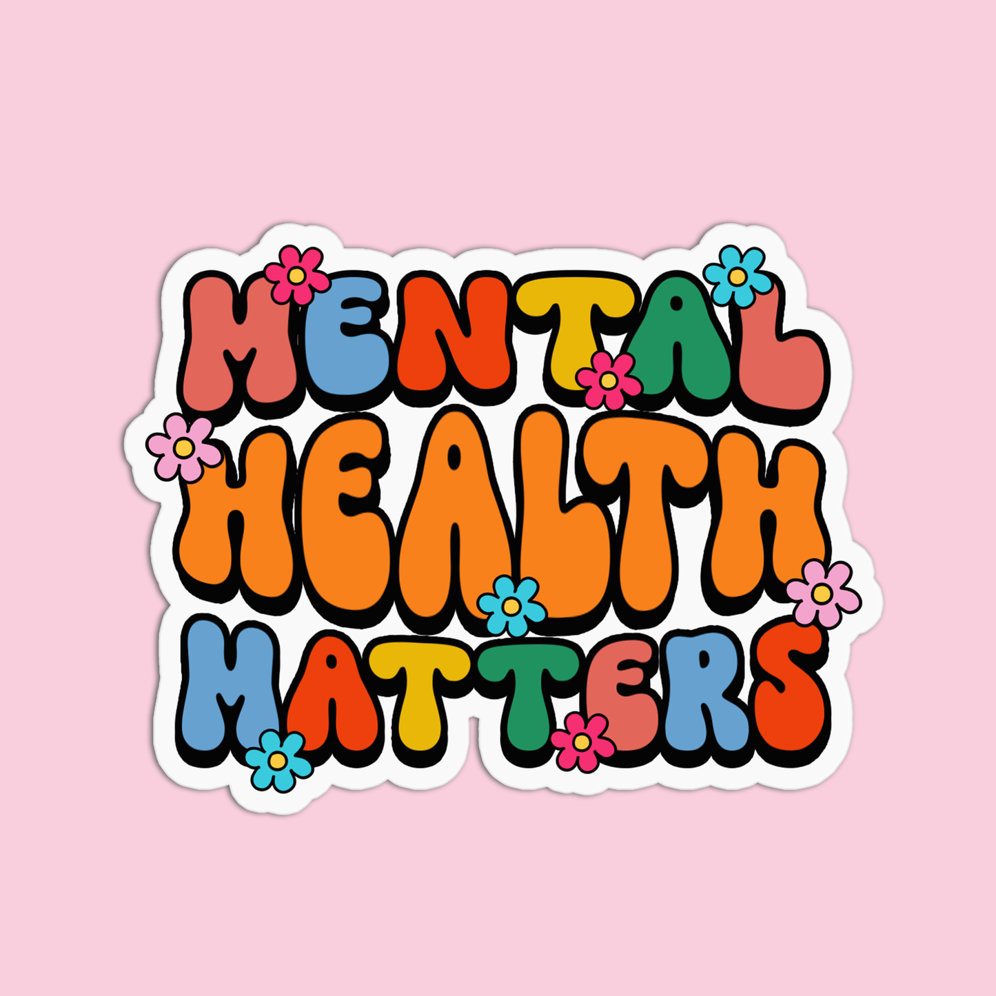 Mental Health Matters Sticker