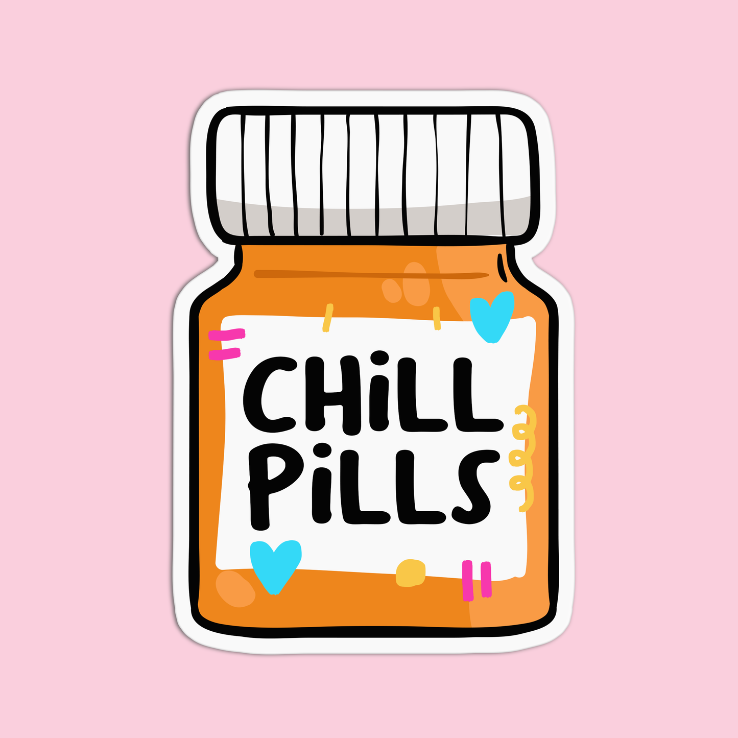 Chill Pills Sticker