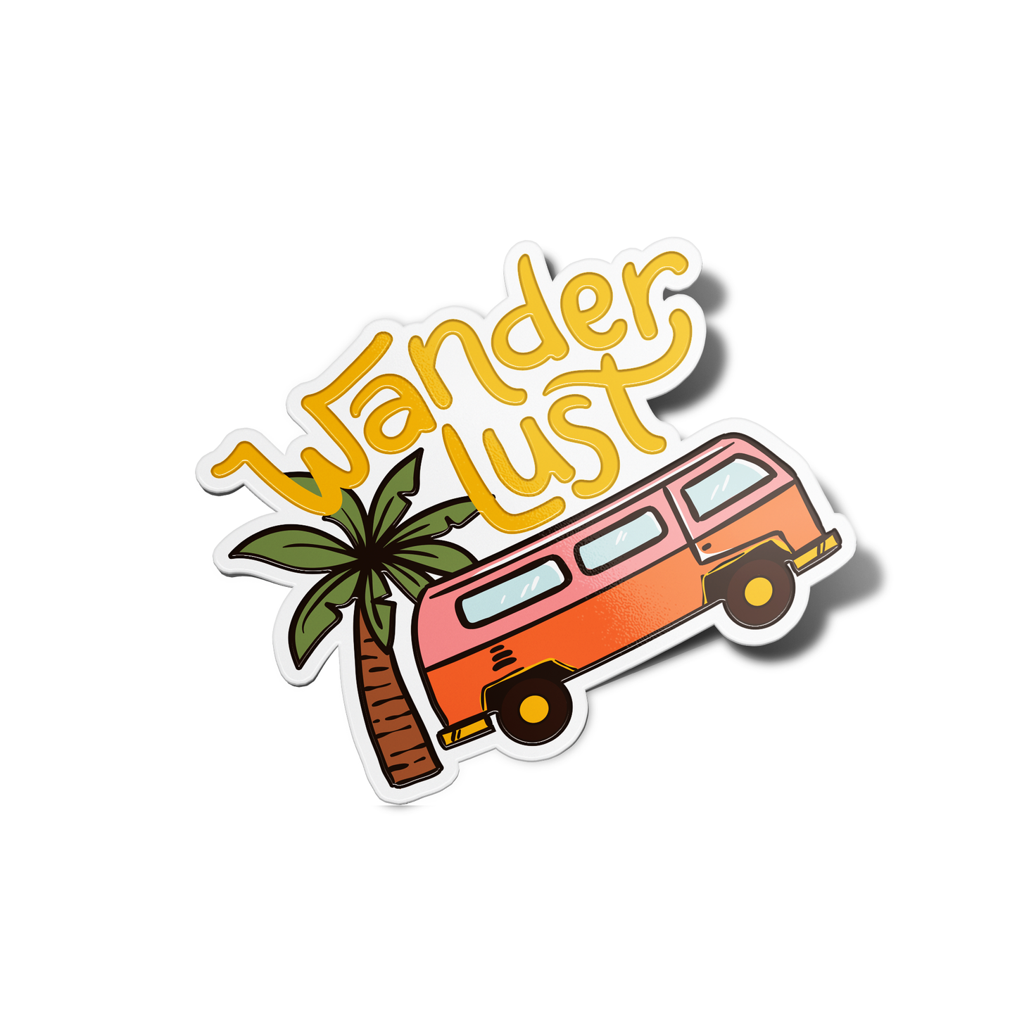 Wanderlust Nature Sticker