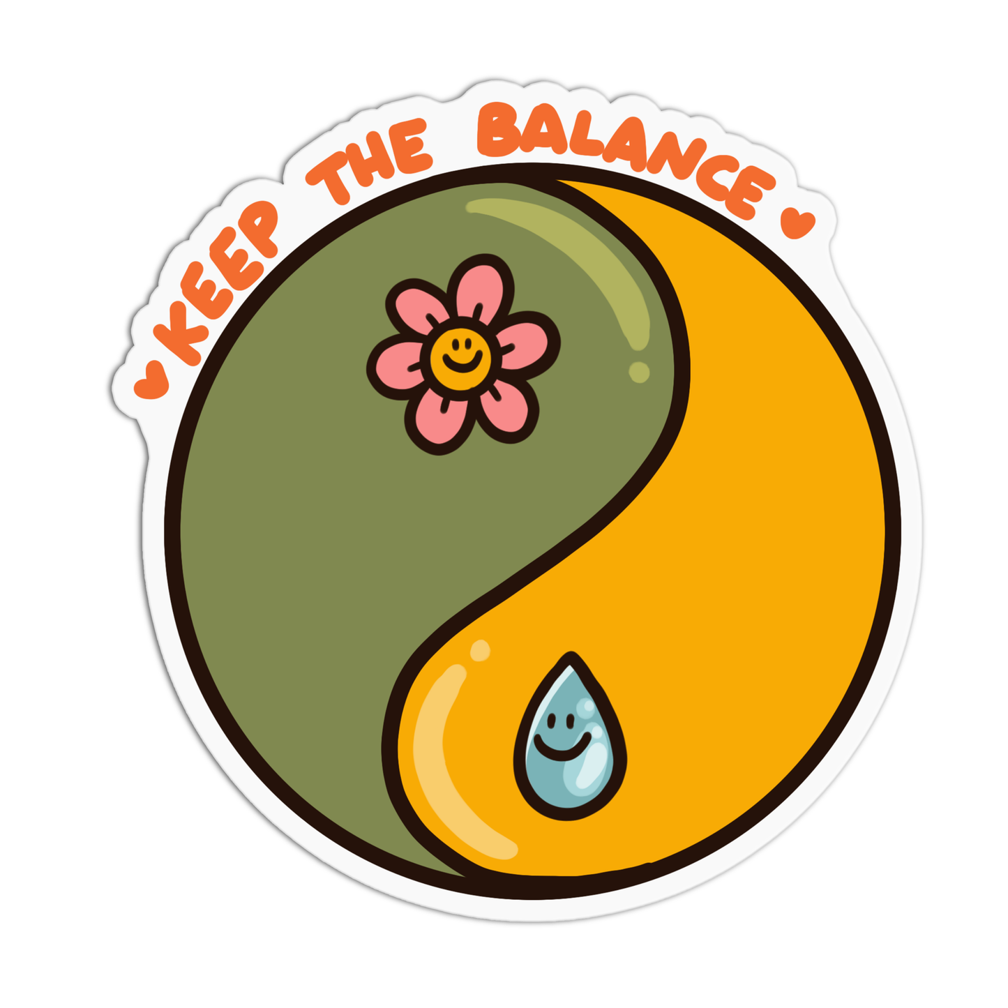 Keep the balance Arizona Sticker