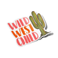 Wild West Child Arizona Sticker