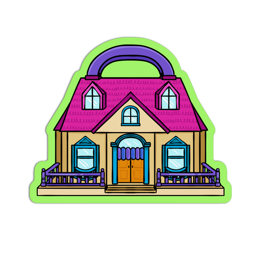 Dream House Carry-All New 90s Stuff Sticker
