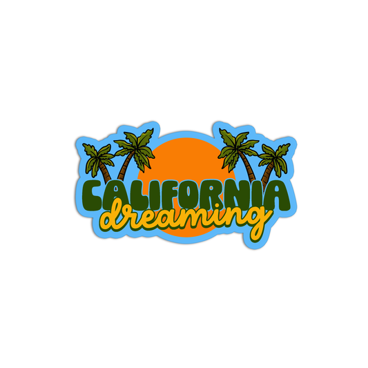 Dreaming California Sticker